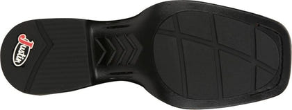 Justin Mens Zeke Sq Toe Boots