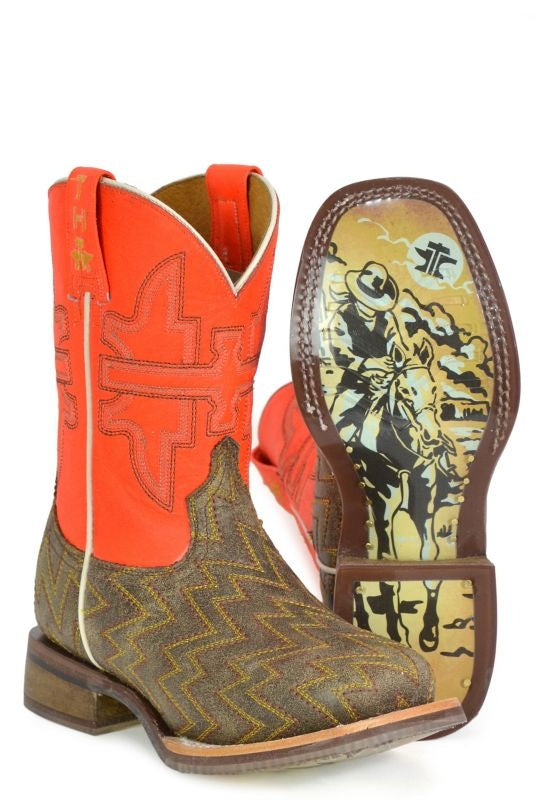 Tin Haul Childs Neon Thunder Boots