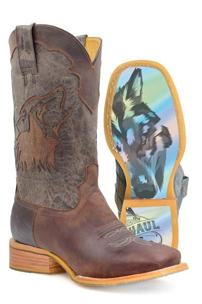 Tin Haul Mens Wolf Sole Boots