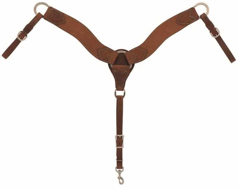 Weaver Rough Out Roper Breast Collar