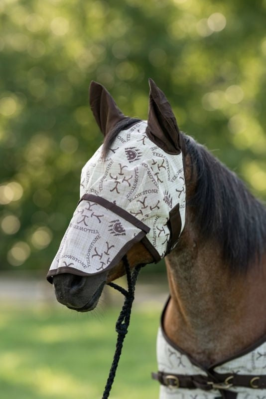 Yellowstone Fly Mask Ears Nose