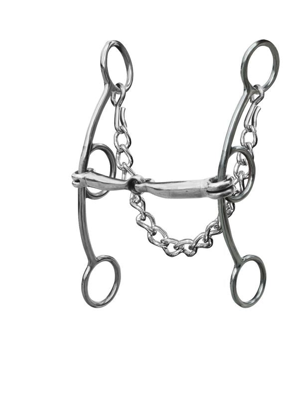 Professionals Choice Barrel Bit 7In Snaffle