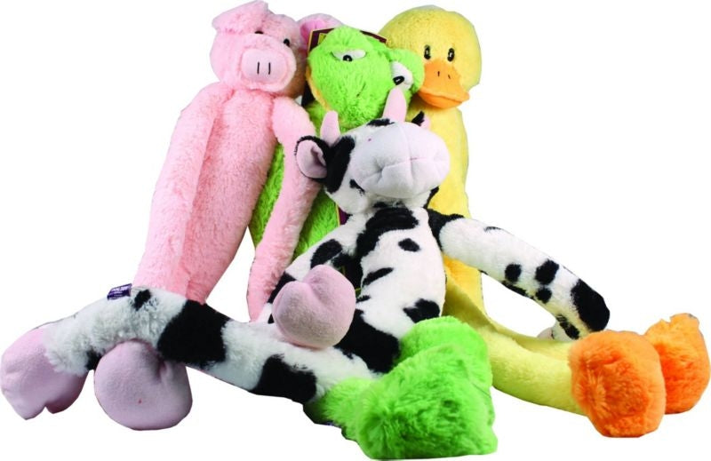Multipet Swingin Slevins Dog Toy Assorted 27In