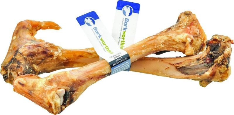 All Natural Lamb Leg Bone Dog Chew Brown Standard