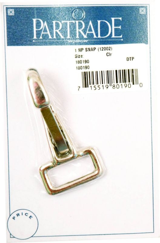 Metalab 1In Nickel Plated Snap 1 Per Pack