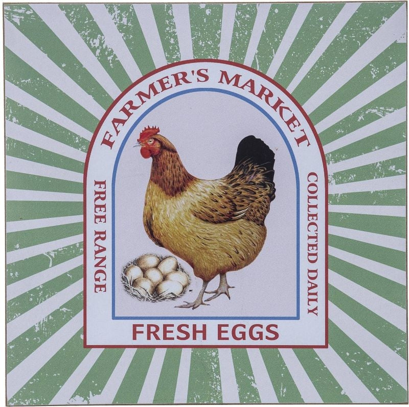 Wall Decor Farmers Market Chicken