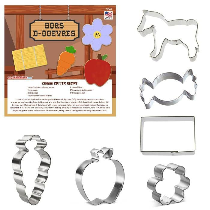 Hors Douevres Cookie Cutter Set