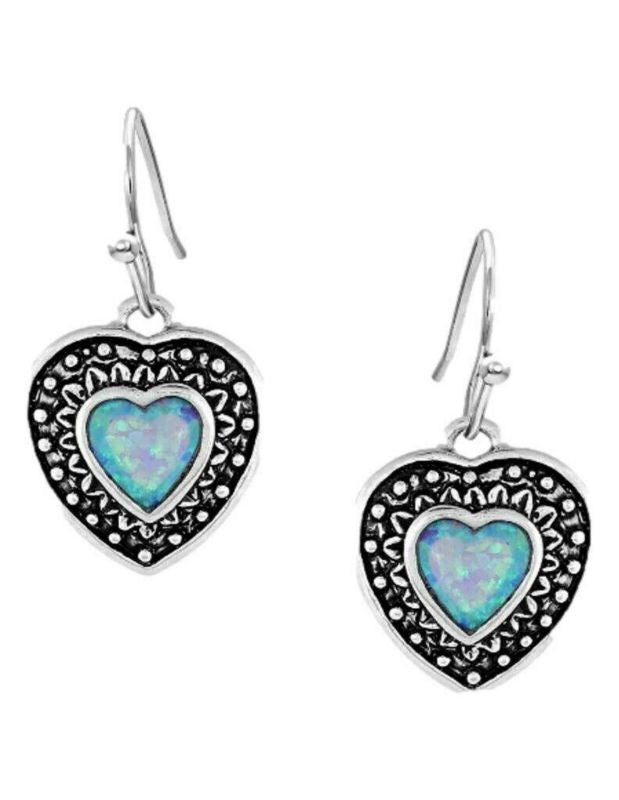 Montana Silversmiths Depths Of My Heart Earrings