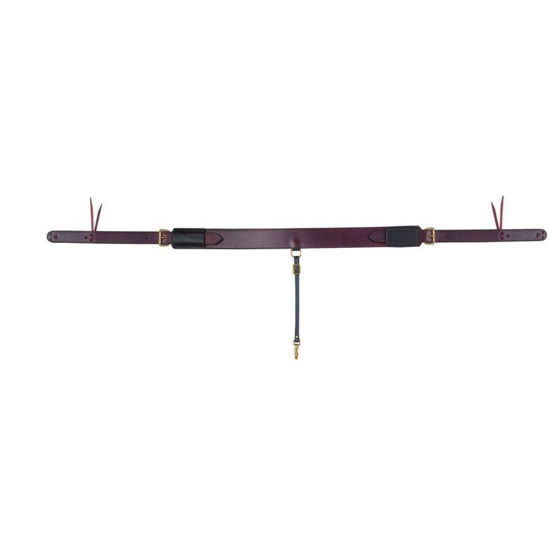 Tucker Rear Cinch Set Black/Brass Horse