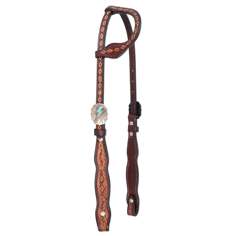 Circle Y Montana One Ear Headstall Vintage Horse