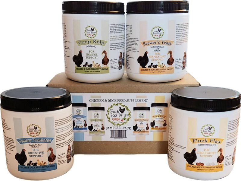 Fresh Eggs Daily Supplement Sampler Kit