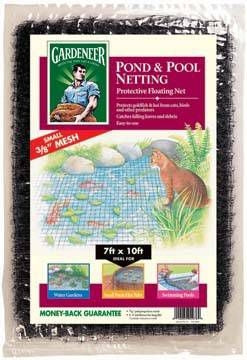 Pond And Pool Netting 7X10 Feet Black
