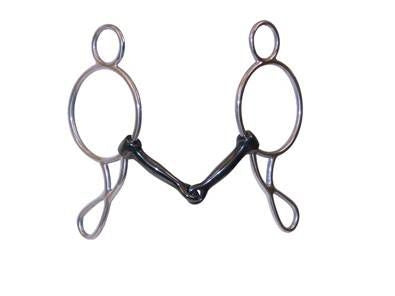 Weaver Gag Bit Sweet Iron Snaffle Mouth 5