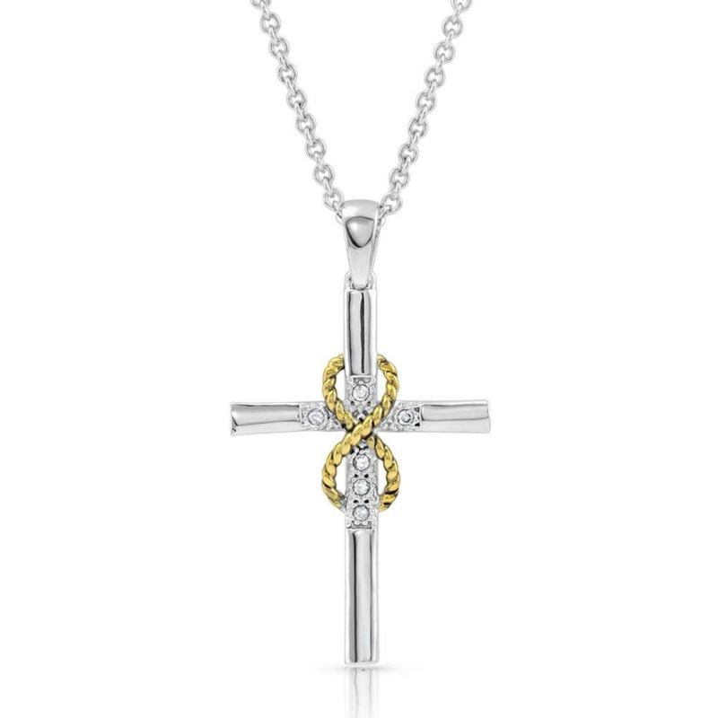 Montana Silversmiths Eternal Faith Cross Necklace
