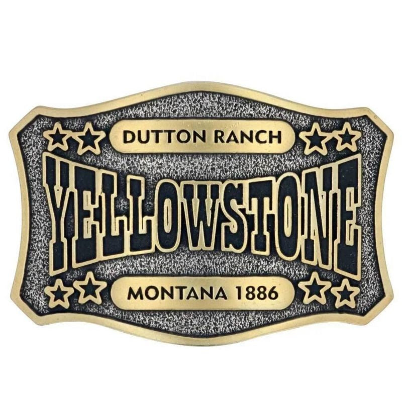 Montana Silversmiths The Y Yellowstone Star Buckle
