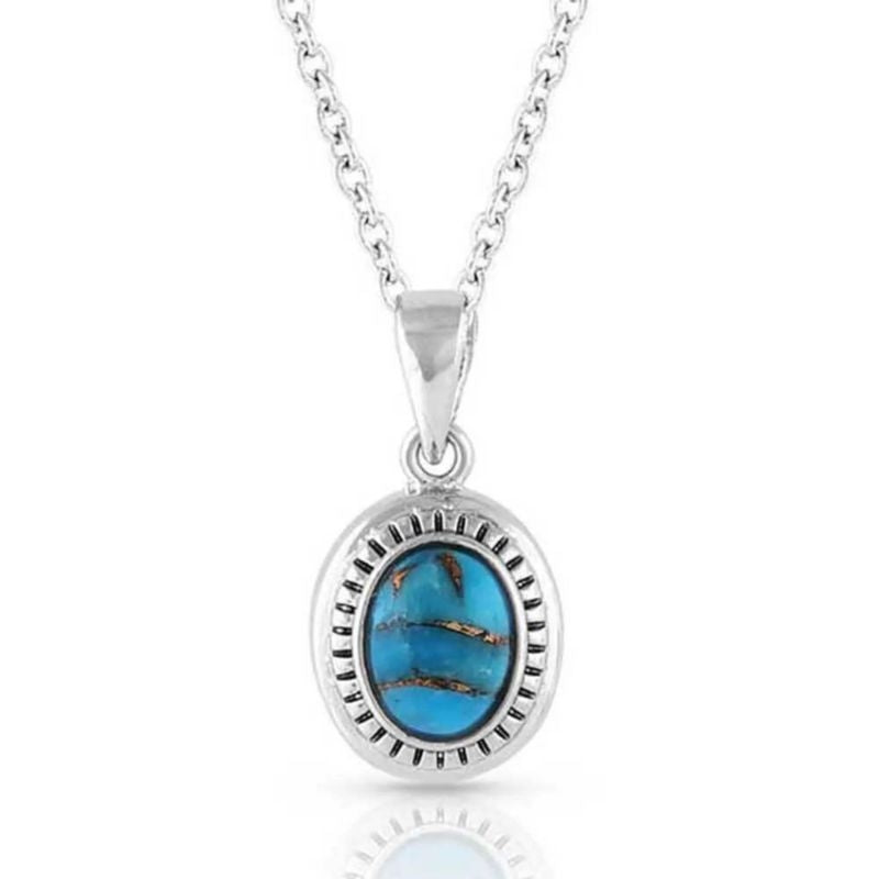 Montana Silversmiths Open Night Sky Turq Necklace