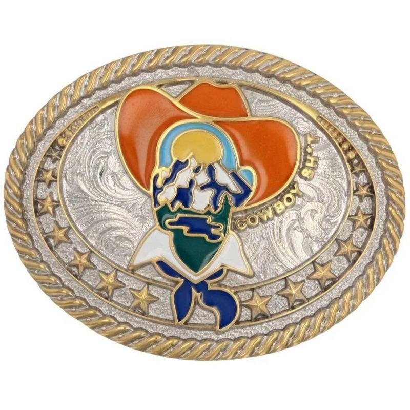 Montana Silversmiths Cowboy Sh*T Cowboy Buckle
