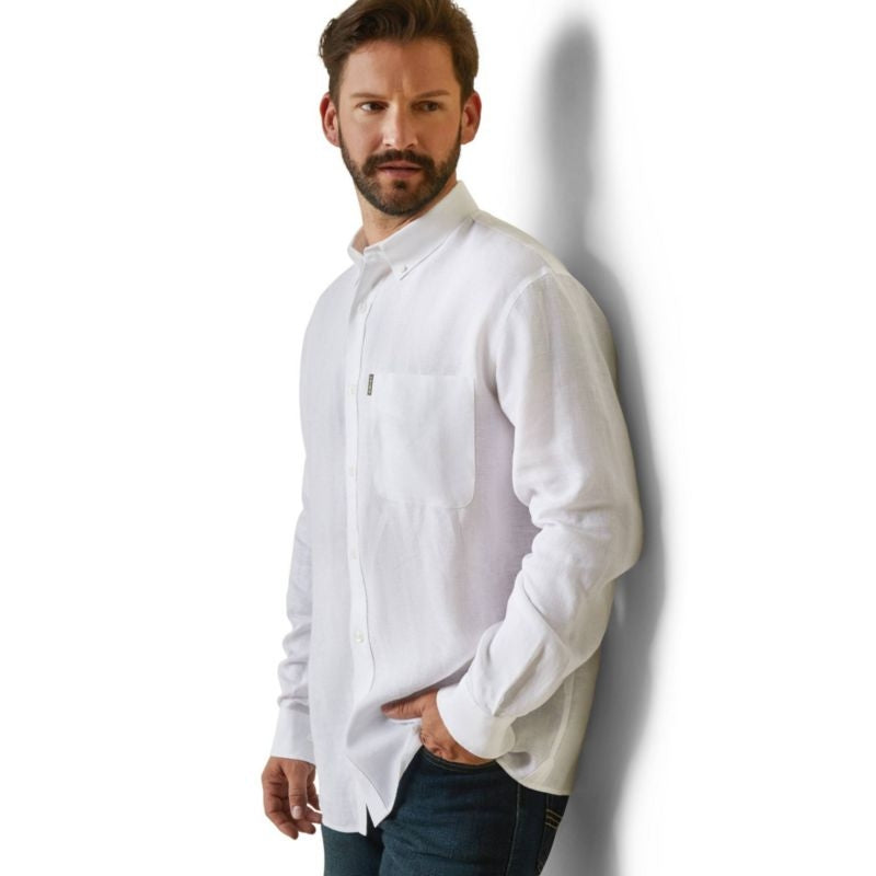 Ariat Mens Sonoma Shirt White Medium