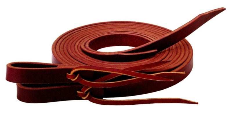 Weaver Latigo Split Reins Burgundy 5/8 X 7Ft