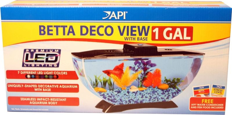 Kollercraft Betta Kit Deco View Led with Hood 1 Gal.