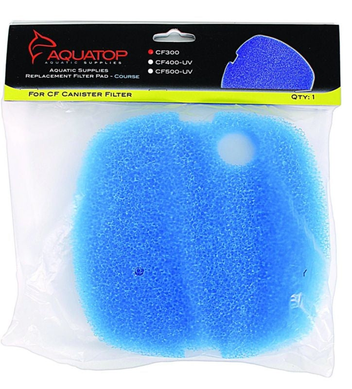 Aquatop Filter Pad For Cf300 Canister Coarse Blue