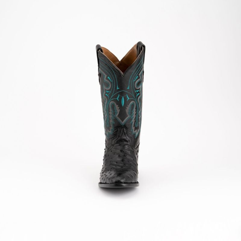 Ferrini Mens Colt Full Quill Ostrich Boots