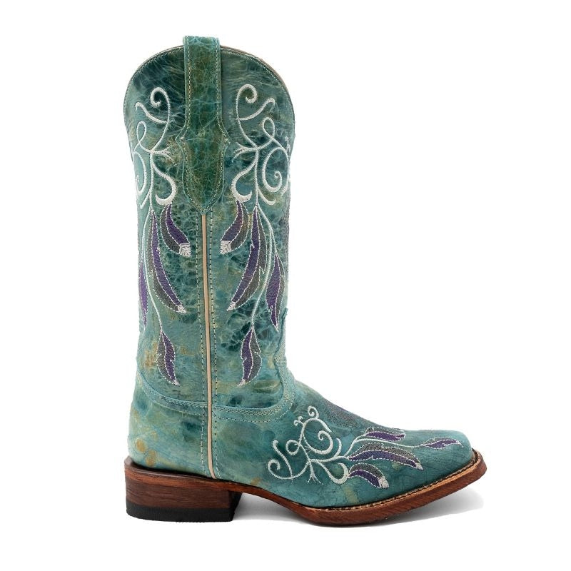 Ferrini Ladies Dreamer Sq Toe Boots