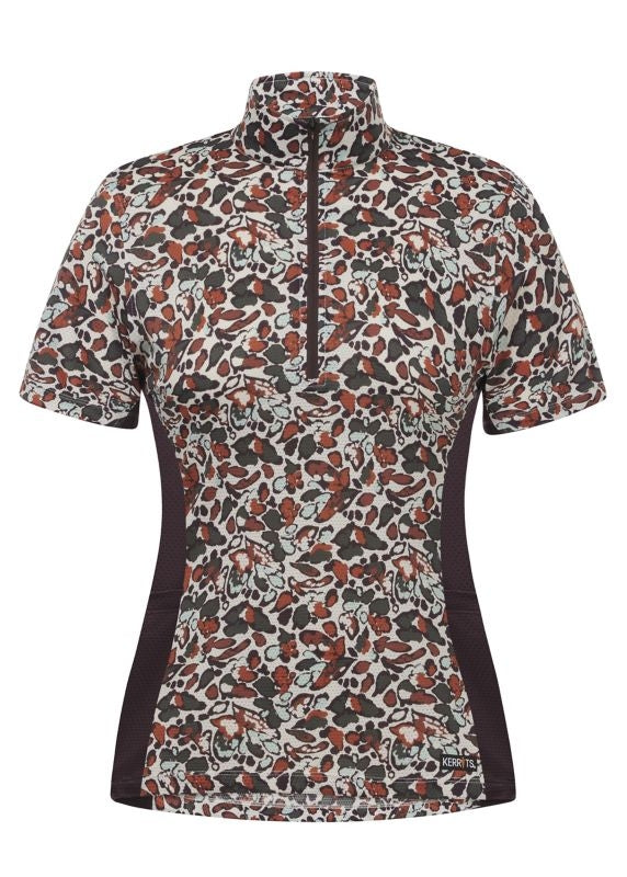 Kerrits Breeze Ice Fil SS Top Print