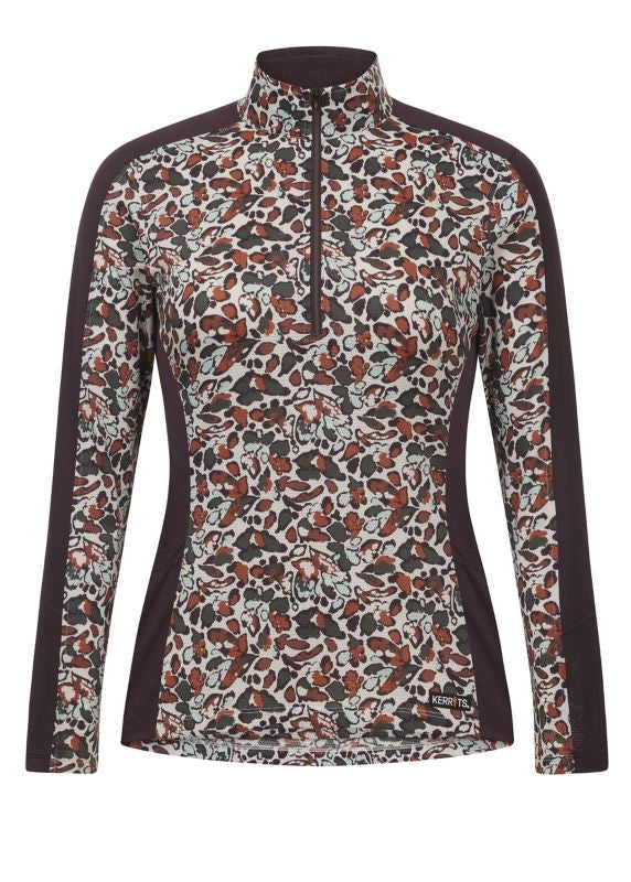 Kerrits Breeze Ice Fil LS Top Print