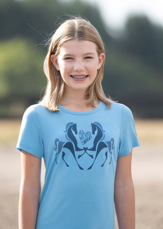 Kerrits Kids All We Need Horses Tee