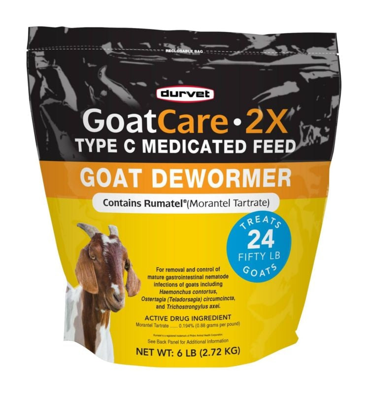 Goat Dewormer 2X3 lbs Pellets