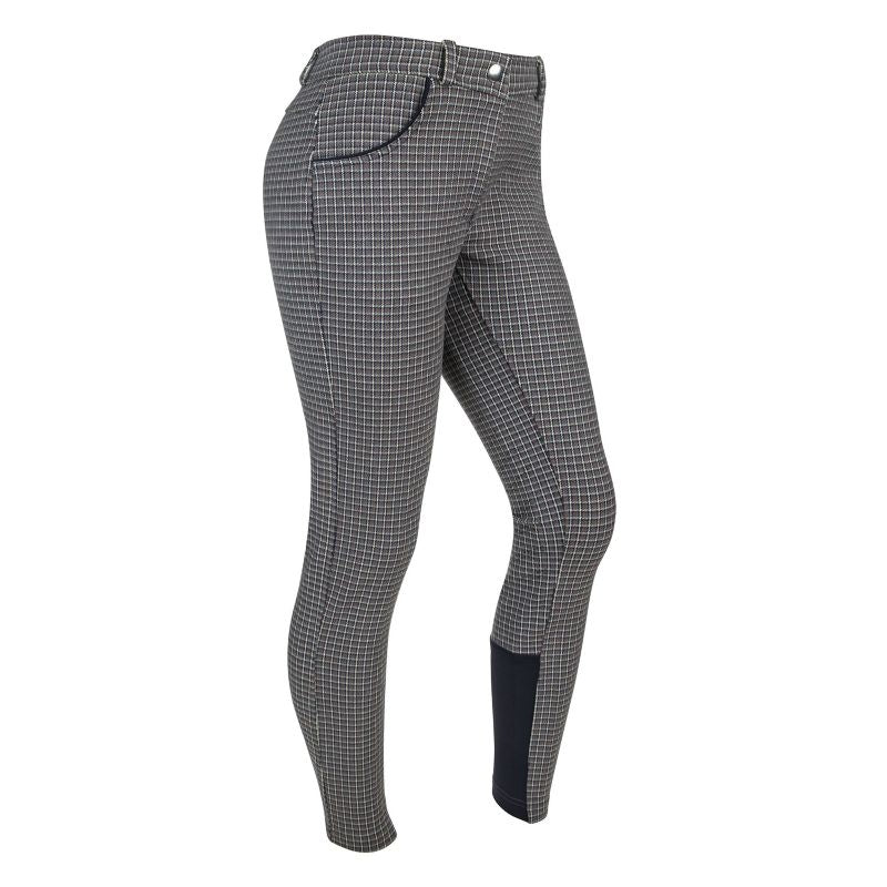 Ashley Classic Ladies KP Breeches Gray/Brown/Olive