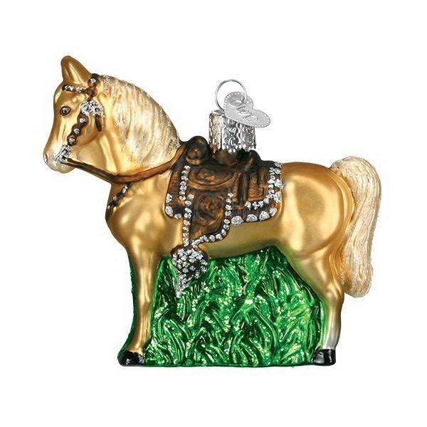 Western Horse 4.25in Ornament