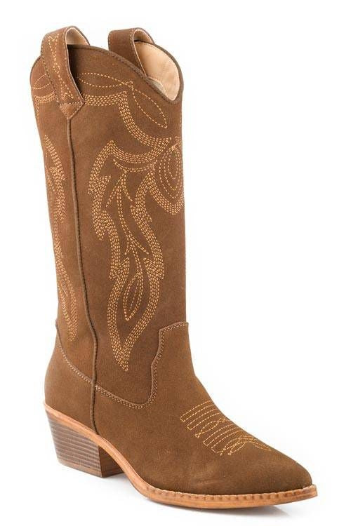 Roper Ladies Hattie Suede 13in Boot