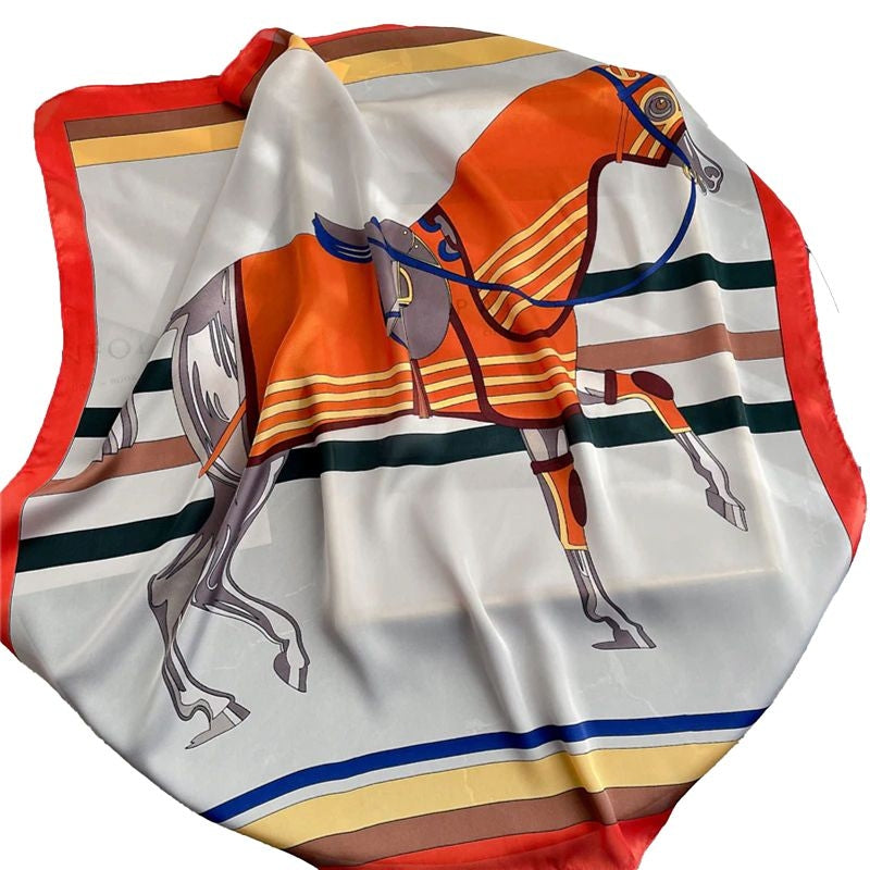 AWST Classic Equestrian Silky Scarf