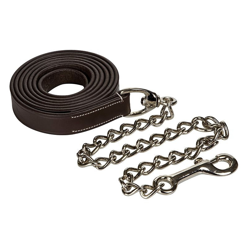 OEQ Leather Lead 30in Chain