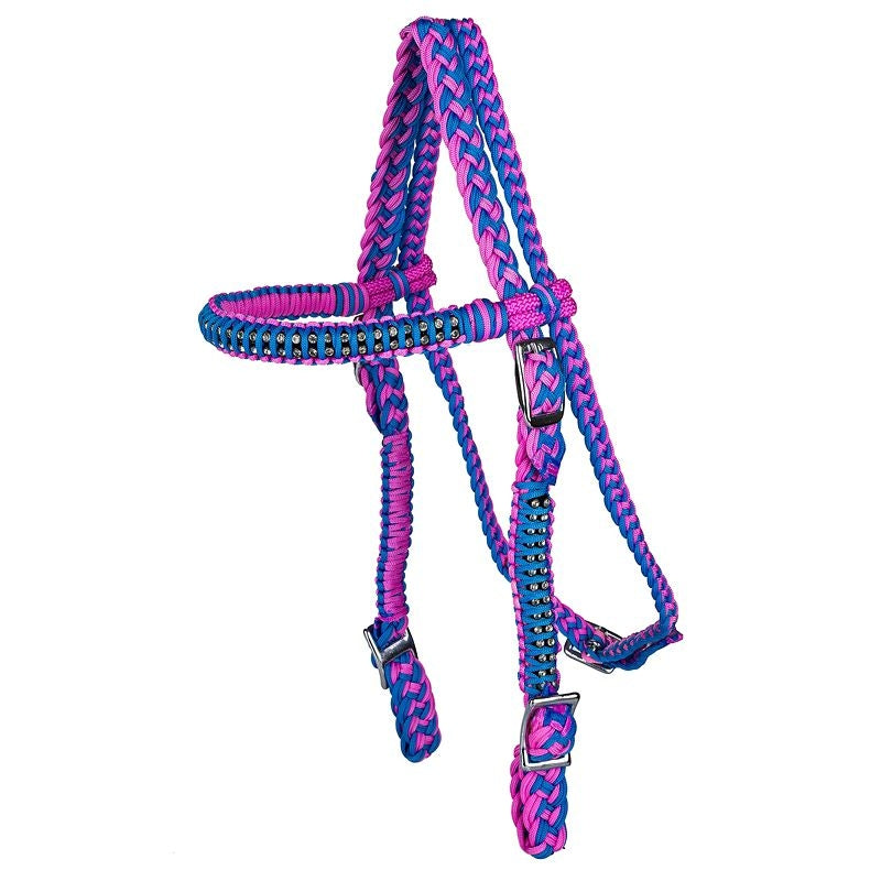 Tabelo Cord Headstall with Stones