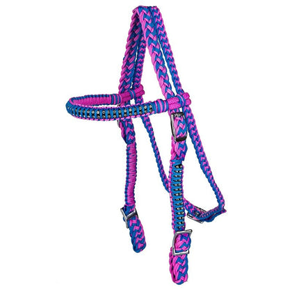 Tabelo Cord Headstall with Stones