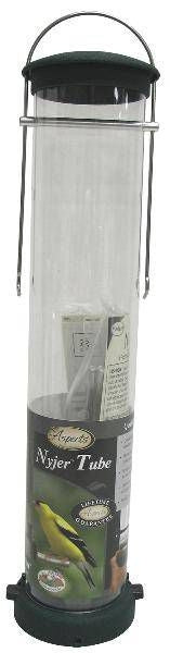Aspects Nyjer Tube Feeder Medium Brushed Nickel