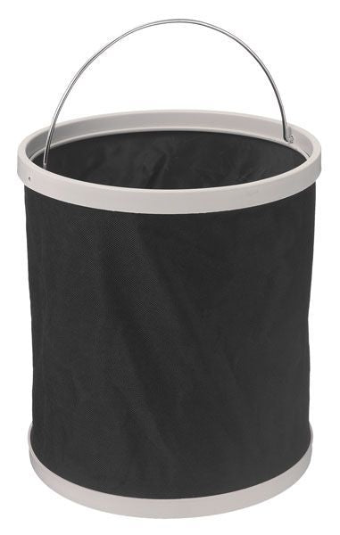 Tough1 Fold Up Bucket In Storage Bag - 6 Pack Brn
