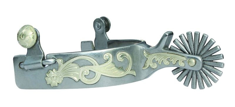 Professionals Choice Silver Spur 20 Pt Rowel Brn