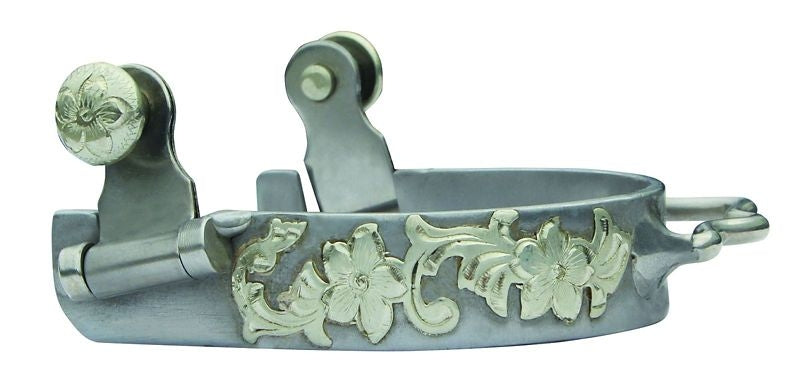 Professionals Choice Barrel Spur Floral Bumper Brn