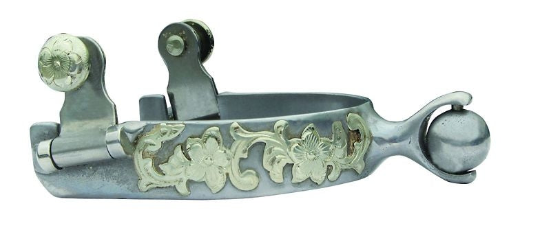 Professionals Choice Barrel Spur Floral Ball Brn