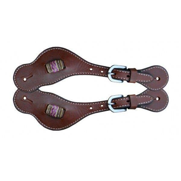 Turn-Two Laredo Shaped Spur Straps