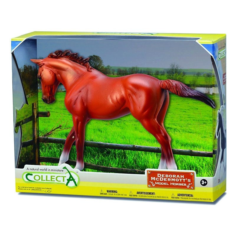 CollectA Chestnut Thoroughbred Mare Chestnut