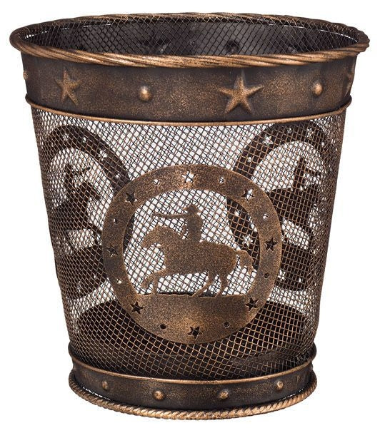 Gift Corral Small Waste Basket Shooter Bk/Wh