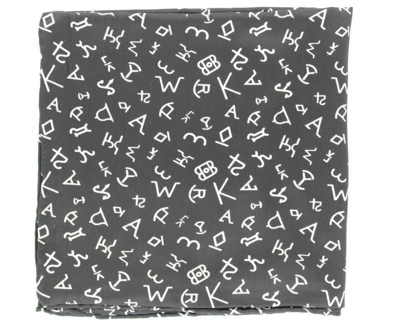 M And F Western Brands Wild Rag 33 x 33 Black