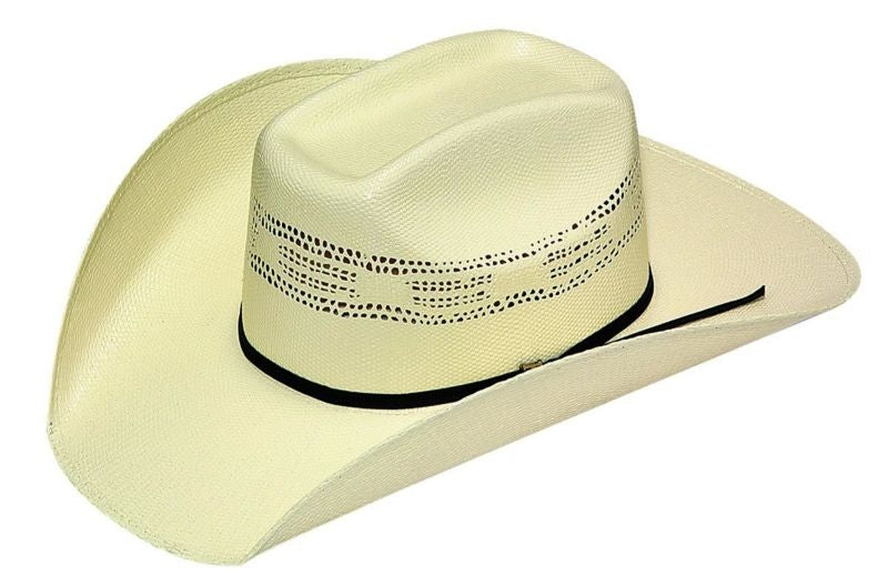 Twister Bangora Cattleman Crown Hat 6.75 Ivory