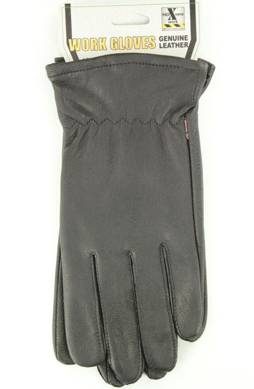 Hd Xtreme Mens Goatskin Glove Lg Blk