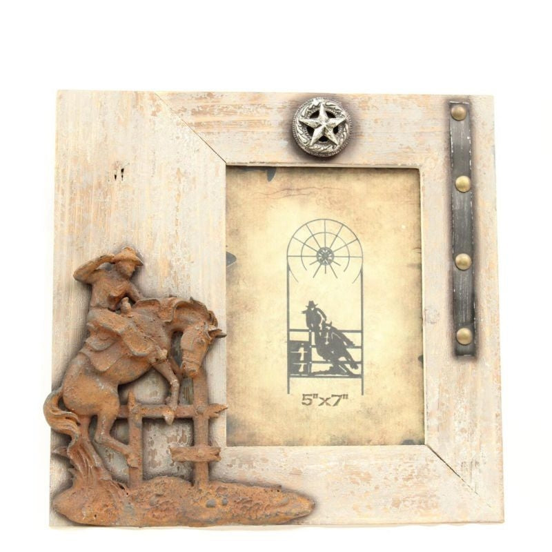Western Moments Buckin Bronc 5X7 Frame